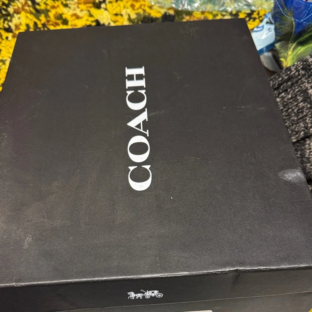 Coach Women's Black Fur Boots - Picture 8 of 8
